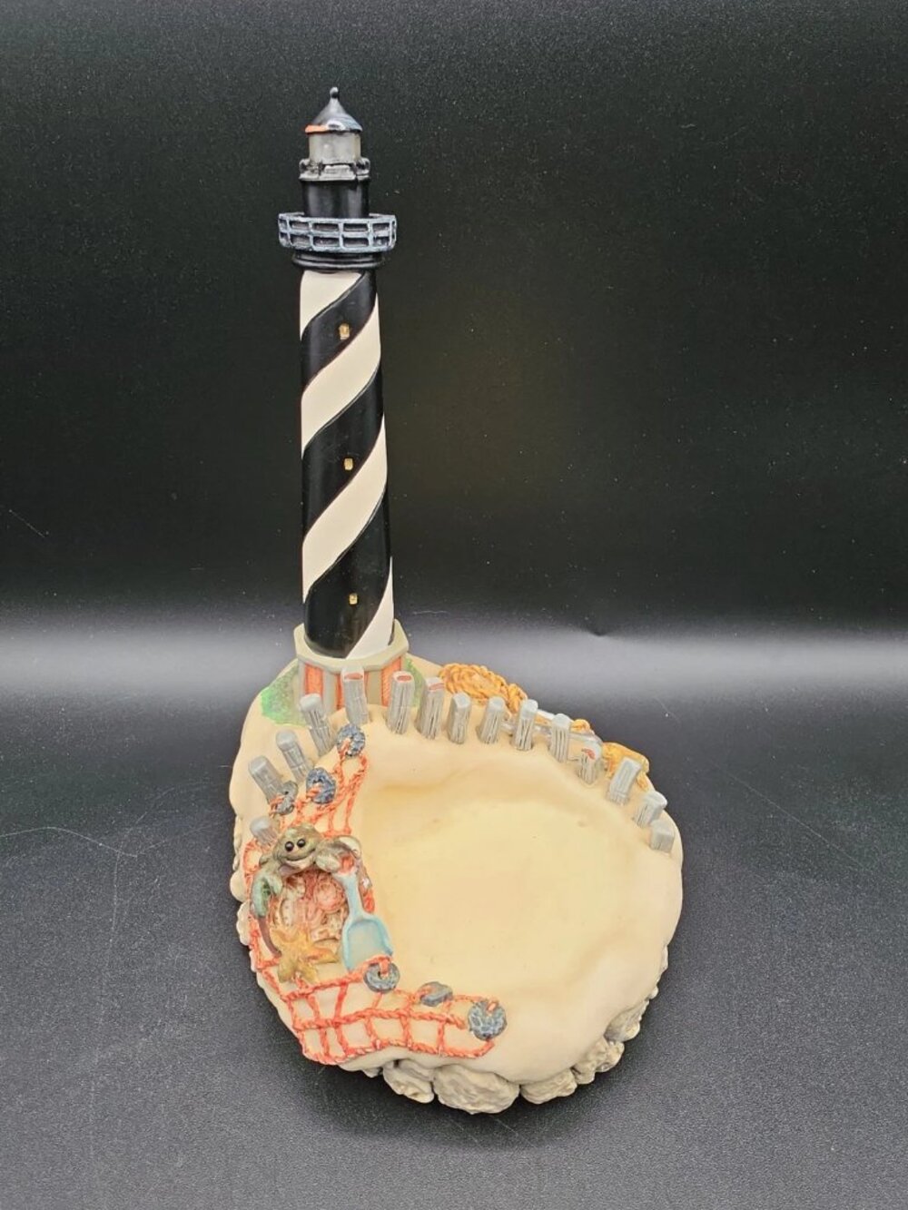 Danbury Mint Lighthouse Figurine Cape Hatteras Light North Carolina